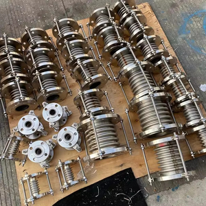 <strong>Manufacturer</strong> Custom Ss304 Ss316 Din Jis Ansi Pn10 Pn16 Flange Metal Corrugated Pipe <strong>Flexible</strong> <strong>Connector</strong> Metal Bellow Compensator - Product Image 2