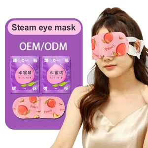 Disposable Self-heating Steam Warm Eye Mask Relax Eyepatch With Hot Compress Sleep Eyepatch Relieves Eye Strain