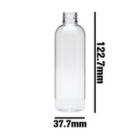 Bouteille PET en plastique vide de qualité alimentaire de 100ml avec bouchon supérieur torsadé de bouteille applicateur de 20mm 20/410 pour emballage de sauce piquante à presser