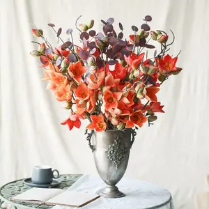 Colorful Wedding Decoration Red Kapok Mother's Day Gift Home Decoration Artificial Flower Small Flowers