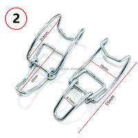 Clips à ressort fixes, crochets, clips à ressort de traction et clips en acier pour le boîtier du filtre à air de voiture, le filtre, les équipements électriques et la boîte à fusibles