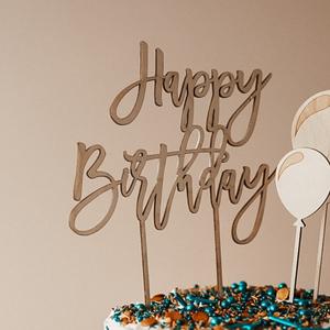 Adorno <span class=keywords><strong>para</strong></span> tarta <span class=keywords><strong>de</strong></span> feliz cumpleaños, suministros <span class=keywords><strong>de</strong></span> decoración <span class=keywords><strong>de</strong></span> pastel <span class=keywords><strong>de</strong></span> fiesta <span class=keywords><strong>de</strong></span> cumpleaños <span class=keywords><strong>de</strong></span> madera <span class=keywords><strong>para</strong></span> mujeres y hombres, letrero <span class=keywords><strong>de</strong></span> feliz cumpleaños <span class=keywords><strong>para</strong></span> accesorios <span class=keywords><strong>de</strong></span> fotos <span class=keywords><strong>de</strong></span> pasteles - Product Image 1