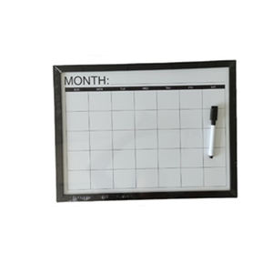 Tableau blanc portable à bords doux non magnétique pour l'apprentissage de l'anglais à domicile, tableau d'écriture pour enfants, MDF, double face, petit tableau blanc - Product Image 4