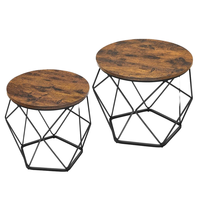 Moderner Vintage Industries til Metall Couch tisch Geometrischer Salon Wohnzimmer Esszimmer Bar Größe Combo Möbel Traditionell