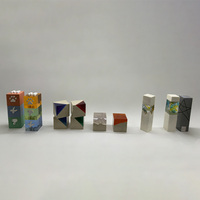 Trophée Artistique Moderne en Résine Transparente Écologique Gravée et Sculptée sur Mesure pour les Récompenses