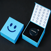 Boîte d'emballage dentaire magnétique haut de gamme, étui personnalisé pour aligneurs orthodontiques, boîte cadeau rigide pour le rangement des appareils dentaires et des prothèses