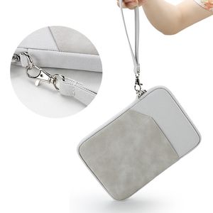 Sac de rangement pour ordinateur portable personnalisé professionnel, housse pour ordinateur portable en cuir PU imperméable avec logo pour les voyages et les conférences - Product Image 4