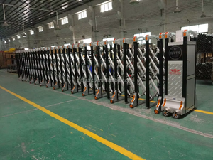 Shengshichanglong Modern Style Aluminium Alloy <b>Retractable</b> <b>Gate</b> Automatic Opening for Exterior Entry Villas Hotels Hospitals LPR - Product Image 5