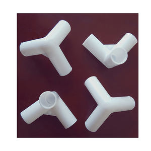 PP PE 3 Ways Pipe Fittings PVC Straight Equal Tee Connector - Product Image 1