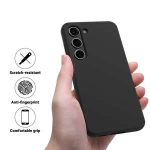 <span class=keywords><strong>Coque</strong></span> arrière souple en <span class=keywords><strong>silicone</strong></span> de luxe étanche pour S23 S22 Ultra S21 Plus <span class=keywords><strong>S20</strong></span> S24 <span class=keywords><strong>coque</strong></span> de téléphone en <span class=keywords><strong>silicone</strong></span> liquide - Product Image 5