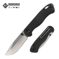 Couteau pliant robuste, lame épaisse de 4 mm, acier 3Cr13, couteau de poche tactique pour le camping en plein air, la survie, les outils EDC