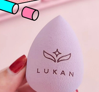 Éponge de maquillage douce sans latex en forme de gourde ou goutte d'eau, personnalisable, marque privée, colorée, pour estomper le maquillage