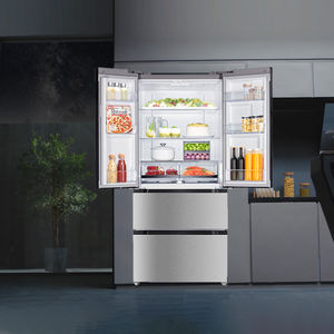 Réfrigérateurs à porte française de luxe 510L, réfrigérateur de haute qualité à onduleur pour la maison, prix d'usine, OEM, réfrigérateur domestique BCD-523W - Product Image 6