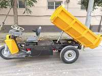 Tricycle électrique de système d'amortissement de grande capacité de haute qualité avec boîte de vitesses de moteur pour les opérations minières