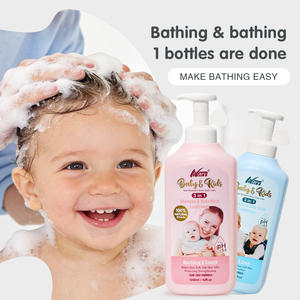 Nary 3 en 1, Gel de Baño, Champú y Acondicionador para Bebés y Niños, 1200 ml, <span class=keywords><strong>Sin</strong></span> Lágrimas, Limpieza Suave para Cabello y Piel, OEM ODM, Seguro - Product Image 5