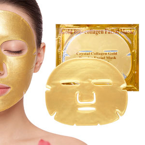 Masque facial en feuille de bio-collagène, essence de collagène OEM ODM en or 24 carats, nouveau 2025 - Product Image 1