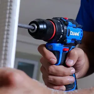 DANMI 16.8V Brushless Lithium Ion Electric Drill Maximum Torque 45N.M Home Decoration Cabinet Power Tool