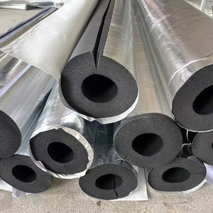 Aislamiento Térmico de Tuberías de Plástico y Caucho Jin Baoge, Aislamiento Acústico de Algodón con Lámina de Aluminio para Tuberías de Alcantarillado - Product Image 1