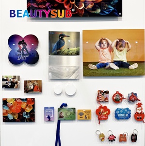 Longstar BEAUTYSUB HD sublimazione metallo <span class=keywords><strong>natale</strong></span> ornamenti in alluminio rivestiti in bianco trasferimento di calore stampe foto forma personalizzata - Product Image 3