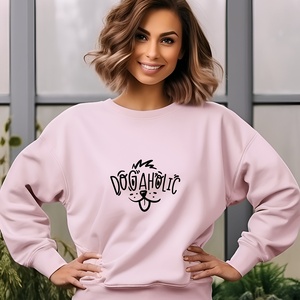 Pegatinas Termoadhesivas Personalizadas con Diseño de Cachorro en Blanco y Negro, Decoración para Camisetas, Jeans y Sudaderas - Product Image 1