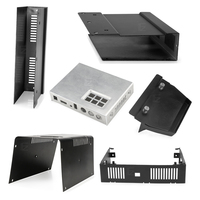 Fabrication sur mesure de tôles métalliques découpées au laser, châssis d'amplificateur audio pour PCB de bureau, boîtier de serveur pour montage en rack 19 pouces 1U 2U 3U 4U