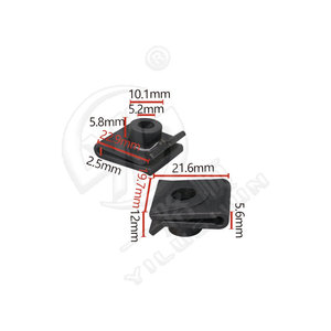 Xinyida คลิปยึดฐานน็อตด้านในแบบ K583สำหรับ Toyota Yaris Camry ที่ยึดไนลอนพลาสติก - Product Image 3