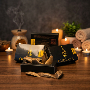 Al-Ahram Oudvara, Fragancia Aromática 100% Natural de Madera de Oud Sanai, 50g de Piezas de Madera de Incienso de Larga Duración para Primavera, Verano e Invierno - Product Image 2
