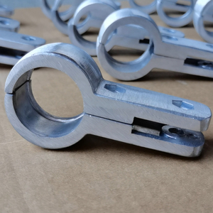 Piezas de accesorios de Metro de <span class=keywords><strong>tren</strong></span> de autobús, accesorios de riel de agarre, abrazadera de vidrio de junta de conexión para tubo de pasamanos - Product Image 1