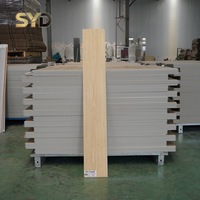 Planches en vinyle SPC à clipser à profil bas - Revêtement de sol imperméable et antidérapant pour cuisine, salle de bain, école et rénovation de sols existants