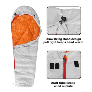 HOMFUL Túi Ngủ Tiện Dụng Thoải Mái Túi Ngủ Nhỏ Gọn Túi Cắm Trại Ngoài Trời Tùy Chỉnh Cho Mẹ Vịt Mùa Đông - Product Image 3