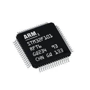 STM32F101RFT6 연락처 최저가 전자 부품 MCU LQFP-64 IC 칩 프로그래머 ARM STM32F101RFT6