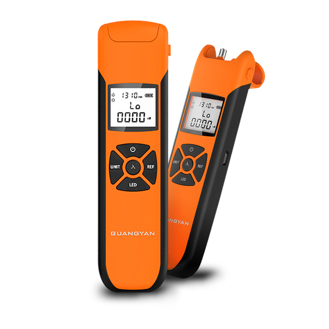FTTH OEM/ODM Optical Power Meter Fiber Optic Equipment FC/SC/ST Connectors InGaAs Probe 850-1700nm Wavelength Range