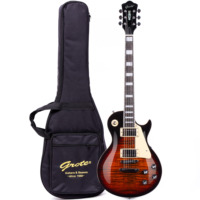 Set Gitar Elektrik Mahogany LP dengan Fretboard Rosewood, Pickup H-H, 6 Senar, Finishing Pernis - Layanan OEM