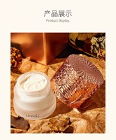 Crème pour le visage LINNSZ 60g, crème hydratante pour le visage avec vitamine Reishi, perle, maquillage pour adoucir et éclaircir la peau