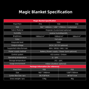 Écran d'affichage LED magique en forme de tapis, <span class=keywords><strong>film</strong></span> transparent flexible pour publicité d'événements en extérieur, produit d'affichage LED innovant - Product Image 6