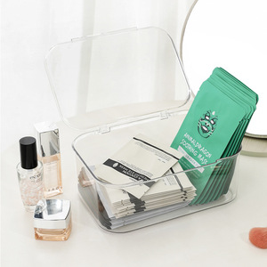 Acrylic Transparent Cosmetic <b>Storage</b> Box With Drawers Large Capacity Makeup Organizer For <b>Dressing</b> <b>Table</b> Skincare Products - Product Image 4