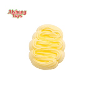 Juguete Antiestrés de Silicona con Forma de Pastel Vasco Amarillo, Divertido y Moderno 2026, Portátil, Color Personalizado, Regalo para Niños - Product Image 2