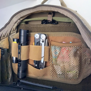 Tactical Molle Utility Pouch 19cm Waterproof Interior Slot Pocket Outdoor Sports <b>Chest</b> Bag Male Accessory <b>Storage</b> - Product Image 2