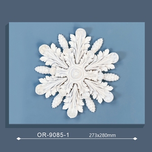 Disques décoratifs modernes en polyuréthane OR-9085 pour extérieur et hôtels, ornés d'<span class=keywords><strong>éléments</strong></span> floraux torsadés en forme <span class=keywords><strong>de</strong></span> vigne - Product Image 5