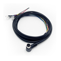 Kabel konektor Diode LED Mini DIN 6-Pin PS/2 jantan ke LED untuk kontrol industri dan terminal POS