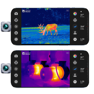 Caméra thermique 50Hz, vision nocturne, monoculaire 15X, jumelles pour la chasse, la randonnée, le camping - Product Image 2