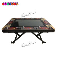 10 joueurs Machine de pêche Arcade Table de poisson pliante Dragon Slayer jeu de poisson avec armoire de jeu de pêche en métal