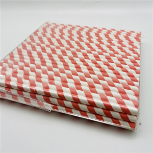 Disposable Biodegradable Paper Wrapped Paper <strong>Straw</strong> Colored Kraft Paper <strong>Straw</strong> for <strong>Milkshake</strong> Party - Product Image 4