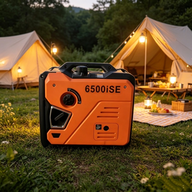 Hot Sale 5KW 5.5KW Portable Gasoline Generator 220V 50Hz 60Hz Single Phase for Home Camping Outdoor Use