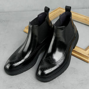 Zapatos Oxford de Cuero con Punta Cuadrada Hechos a Medida para Hombre - Zapatos Formales de Lujo con Características Antideslizantes y de Masaje - Product Image 3