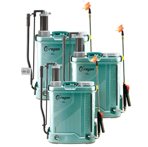 Pulvérisateur à batterie détachable manuel électrique à double usage (2 en 1) 18L pour vergers agricoles en bois - Product Image 4