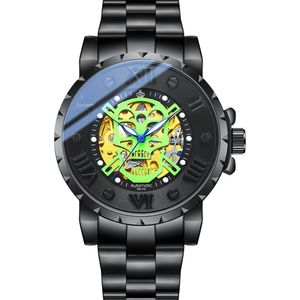 MG.ORKINA 132 New Hollow out Business Fashion Men's Watch Steel <b>Belt</b> Fully Automatic Mechanical Waterproof Watch 2025 - Product Image 6