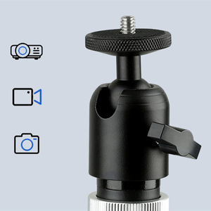 Support de projecteur universel réglable en hauteur stable de 23 à 49 pouces avec tête de rotule pivotante à 360 degrés de type trépied - Product Image 3