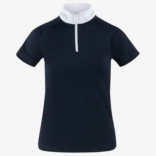 Paardrijden Tonen Shirt Paardensport Springen Shirt Aangepaste Logo Cooling Max Vocht Absorberende Functie