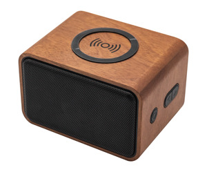 Loa Bluetooth Gỗ Thật Có Sạc Không Dây Đa Chức Năng 2 trong 1 - Product Image 3